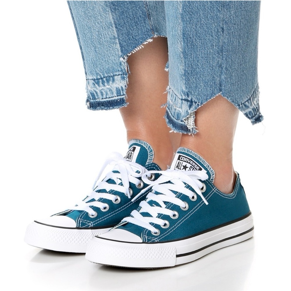Converse All Star Chuck Taylor Sneakers Low Top Blue Lagoon